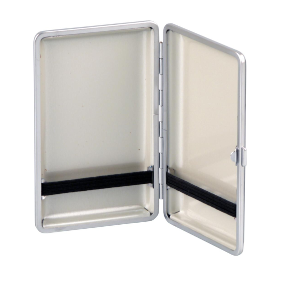 Zigarettenetui 100mm Slim "Lederoptik schwarz"